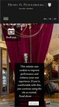 Mobile Screenshot of hotelstpetersbourg.com